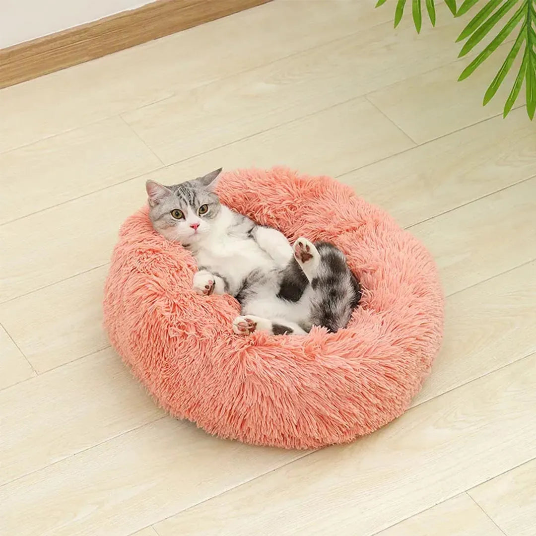Donut Pet Bed for Dogs & Cats