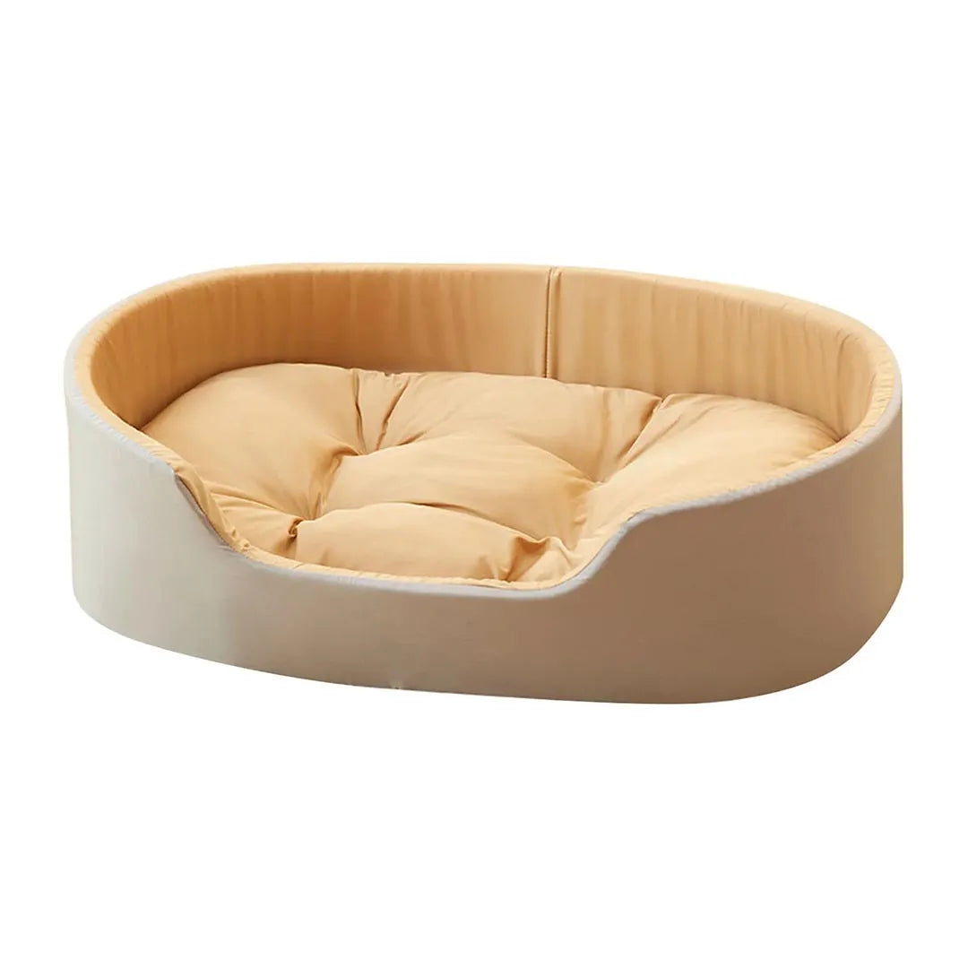 Deluxe Pet Bed with Removable Cushion